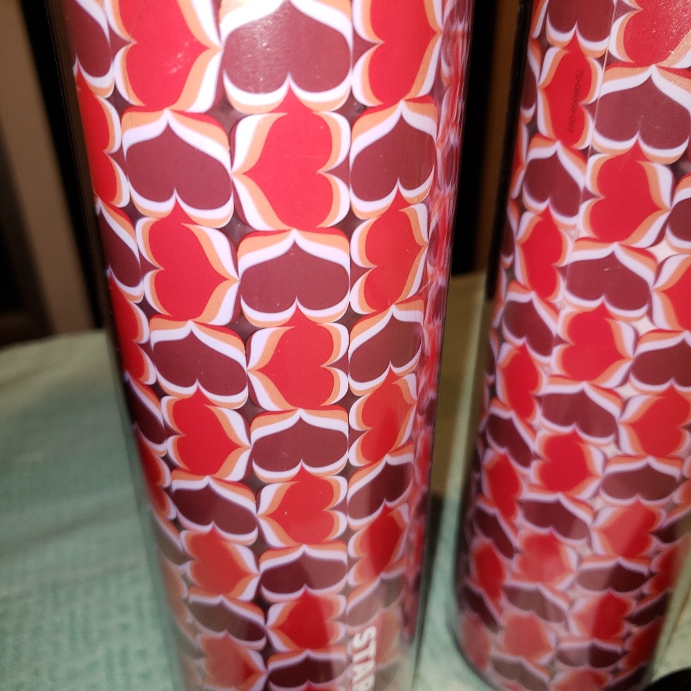 Starbucks 2019 Valentines Day 16oz Travel Tumbler - Picture 3 of 5